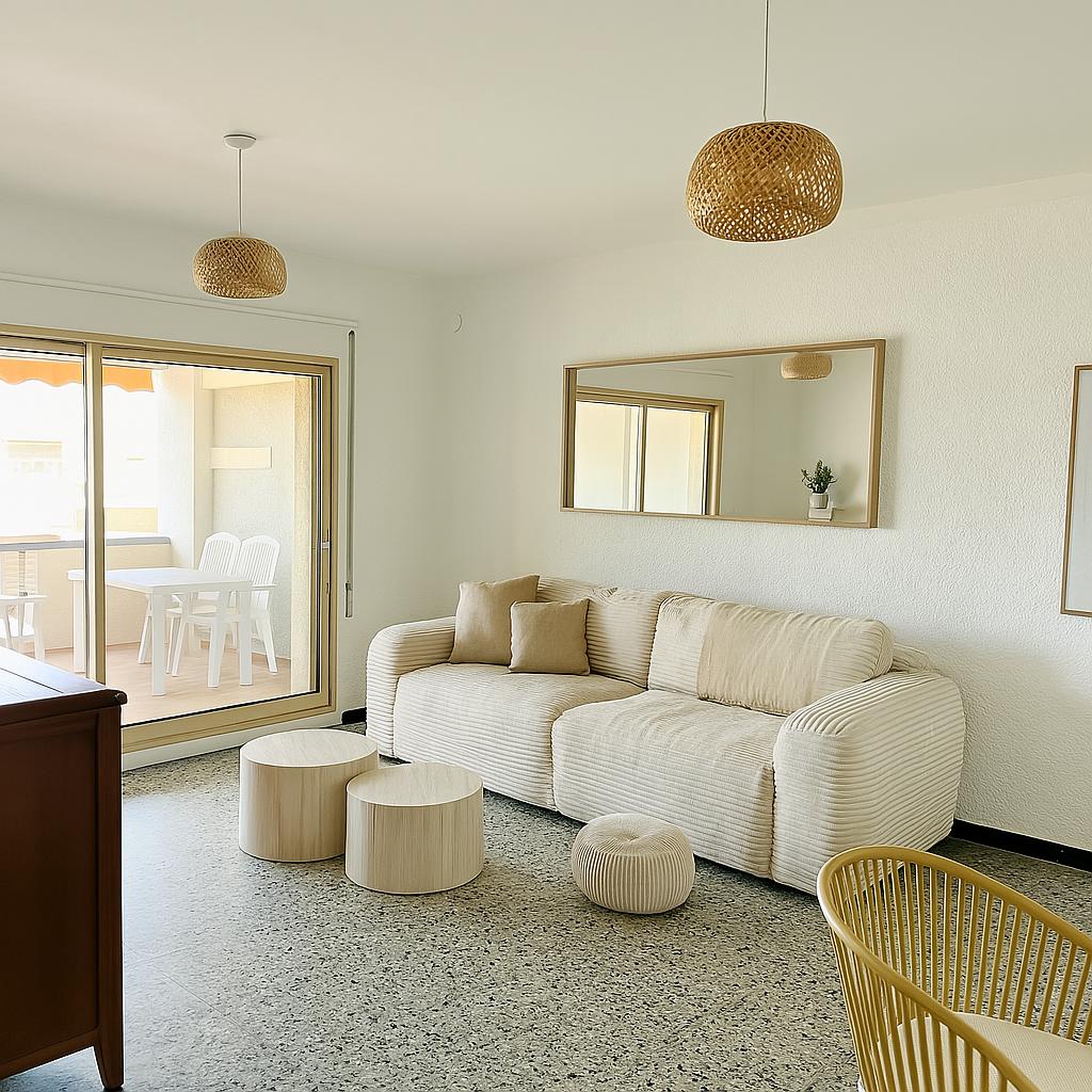 Terrasse meublée avec vue mer – Vista Almadrava